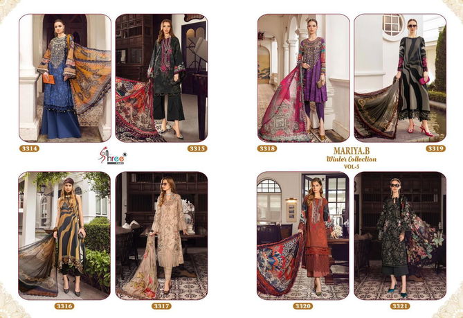 Mariya B Winter Collection 5 By Shree Pashmina Pakistani Suits Wholesalers In Delhi
